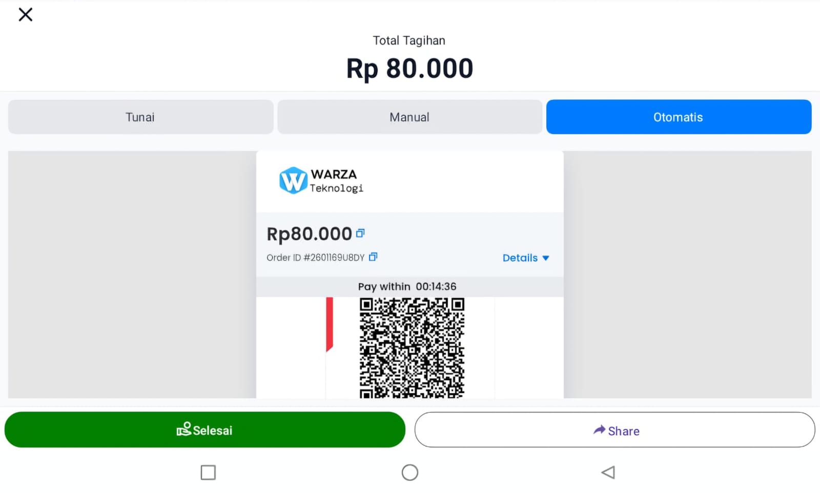 Terima Pembayaran QRIS